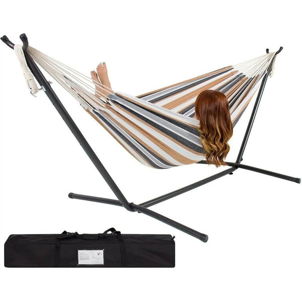 Portable Striped Hammock Chair Swing - Mega Cart