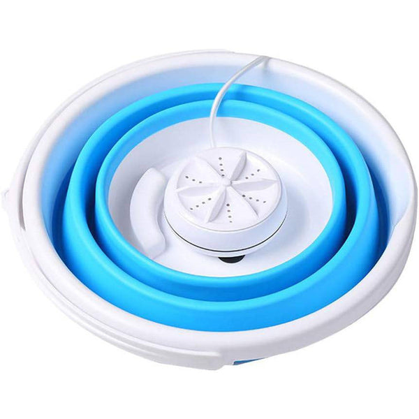 Portable Turbo Washing Machine with Foldable Tub - Mega Cart