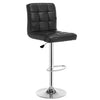 PrimeNest Abbie Low-Back Swivel Barstool - Solid Wood, Sleek Finish - Mega Cart