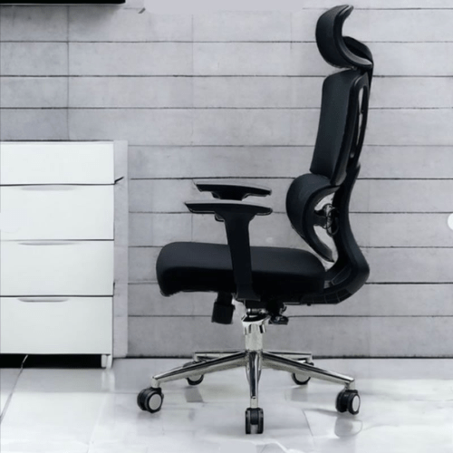 PrimeNest - Adjustable Height Swivel Office Chair With Headrest - Mega Cart