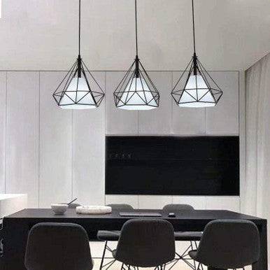 PrimeNest Black Diamond Pendant Light - Mega Cart