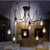 PrimeNest Black Elegance 8-Cord Chandelier - Elegant Lighting Fixture - Mega Cart