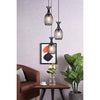 PrimeNest Black Grove 3-Light Pendant - Elegant Lighting Fixture - Mega Cart