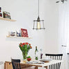 PrimeNest Black Metal Geometric Pendant Light - Mega Cart
