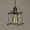 PrimeNest Black Metal Geometric Pendant Light - Mega Cart