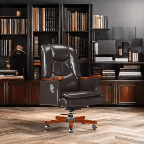 PrimeNest - Classic Office Executive Leather Chair - Mega Cart