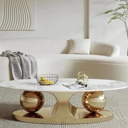 PrimeNest - Double Ball Luxe Coffee Table - Mega Cart