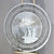PrimeNest Elegant Crystal Teardrop Round Mirror - Stylish Home Decor - Mega Cart