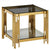 PrimeNest - Elegant Gold Side Table - Mega Cart