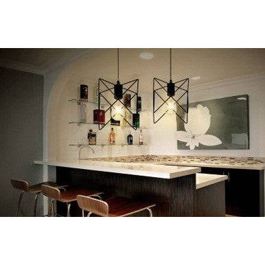 PrimeNest Elegant Metal Cage Ceiling Pendant Lights - Mega Cart