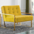 PrimeNest - Glam Velvet Chair with Chic Gold Legs - Mega Cart