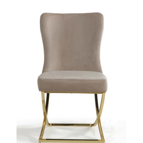 PrimeNest Layla Velvet Button-Back Dining Chairs - Elegant & Versatile - Mega Cart