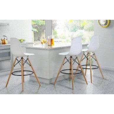PrimeNest Modern Ergonomic Estelle Bar Stool - Stylish & Durable Design - Mega Cart