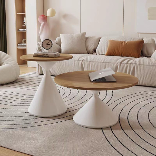 PrimeNest - Modern Wooden Coffee Table Set - Mega Cart