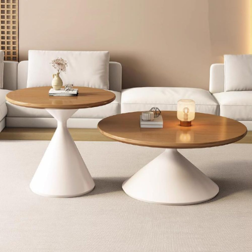 PrimeNest - Modern Wooden Coffee Table Set - Mega Cart