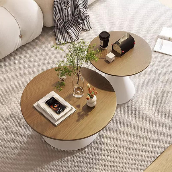 PrimeNest - Modern Wooden Coffee Table Set - Mega Cart