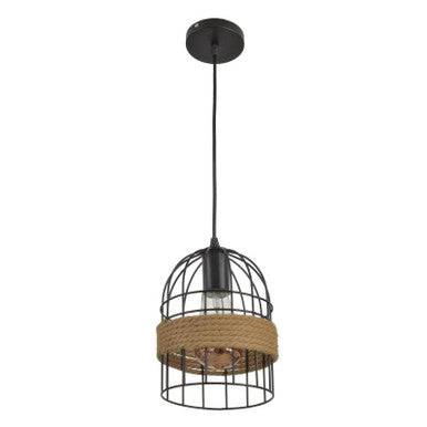 PrimeNest Retro Birdcage Hanging Light - Industrial Loft Style - Mega Cart