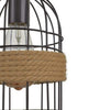 PrimeNest Retro Birdcage Hanging Light - Industrial Loft Style - Mega Cart