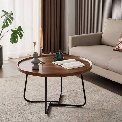 PrimeNest - Round Modern Nesting Coffee Table Set - Mega Cart