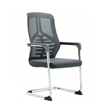PrimeNest - Set of 4 Hive Ergonomic Medium Back Visitor Chairs - Mesh & Chrome - Mega Cart