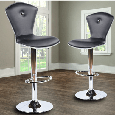 PrimeNest - Set of 5 Adjustable Kitchen Counter Chair, Modern Design - Mega Cart