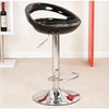 PrimeNest- Set of 5 Round Acrylic Bar Chairs with Chrome Base - Mega Cart