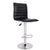 PrimeNest- Stylish Faux Leather Swivel Stool with Chrome Footrest - Mega Cart