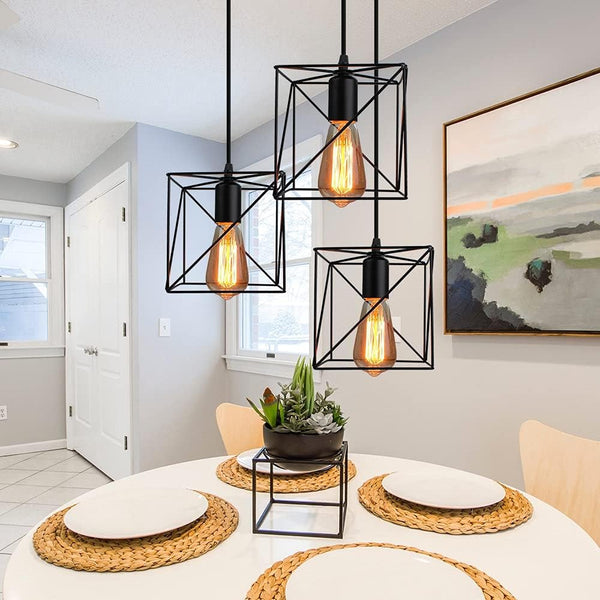 PrimeNest Trio Wire Pendant Light - Mega Cart