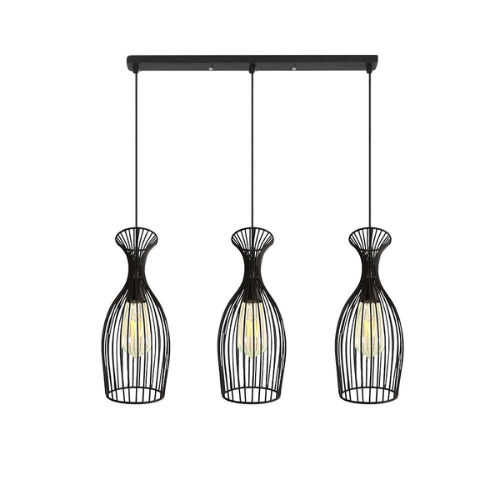 PrimeNest Vintage 3-Pendant Metal Light - Mega Cart