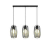 PrimeNest Vintage Black Metal Pendant Light with Cylindrical Design - Mega Cart