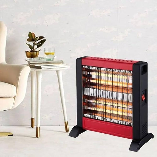 Radiant Electric Space Heater with Quartz Element - Mega Cart