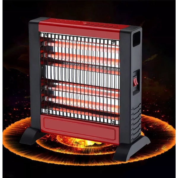 Radiant Electric Space Heater with Quartz Element - Mega Cart
