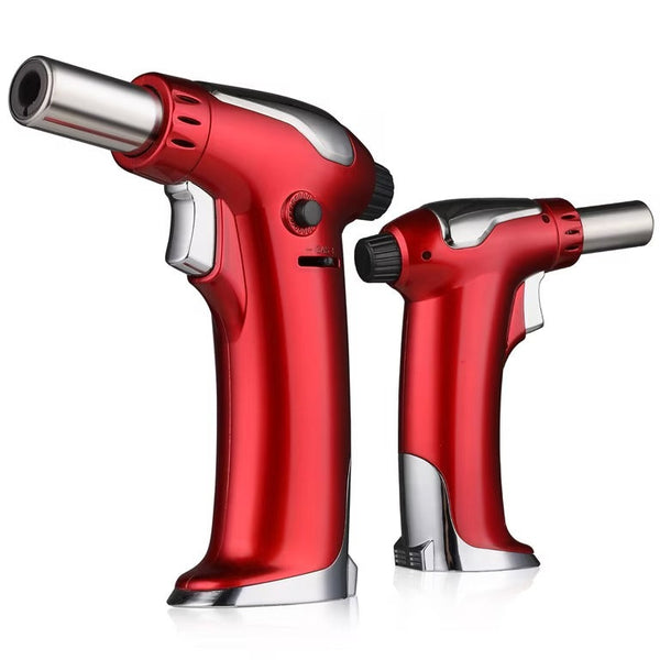Refillable Butane Kitchen Blow Torch with Adjustable Flame - Mega Cart