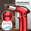 Refillable Butane Kitchen Blow Torch with Adjustable Flame - Mega Cart