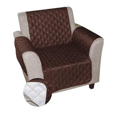 Reversible Quilted Couch Cover - Protects from Spills & Pets - Mega Cart