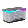 Multifunction Alarm Clock with Speaker & Wireless Charger