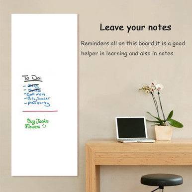 Self-Adhesive Whiteboard Wall Sticker - Erasable & Reusable - Mega Cart