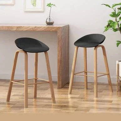 Set Of 5 - PrimeNest Vegas Bar Stool – Sleek, Modern Comfort for Any Space - Mega Cart