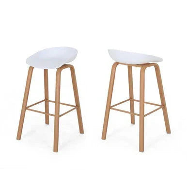 Set Of 5 - PrimeNest Vegas Bar Stool – Sleek, Modern Comfort for Any Space - Mega Cart