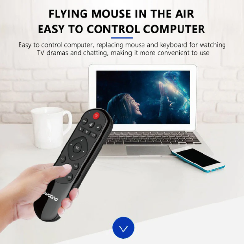 Smart Universal Wireless Remote with Keyboard - Mega Cart