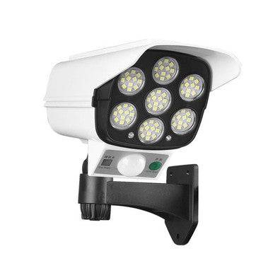 Solar-Powered Dummy Camera Light with Motion Sensor & Remote - Mega Cart