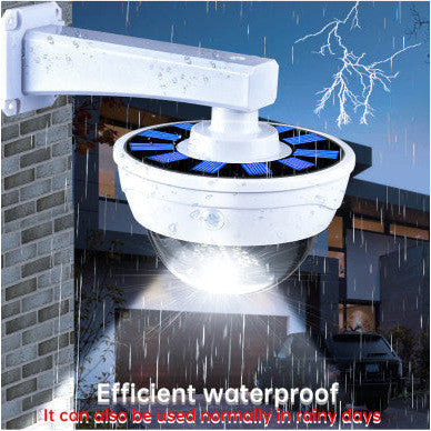 Solar-Powered Dummy Security Camera with Remote - Mega Cart