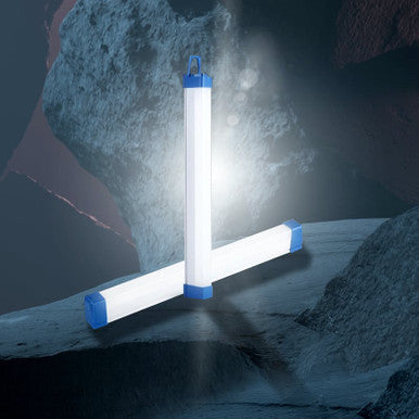 Solar-Powered Rechargeable LED Emergency Lights for Outages - Mega Cart