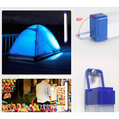 Solar-Powered Rechargeable LED Emergency Lights for Outages - Mega Cart