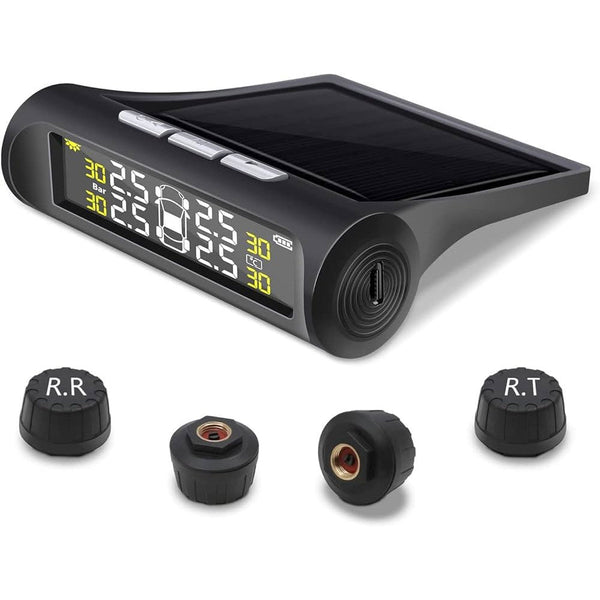 Solar Tyre Pressure Monitoring System - Mega Cart