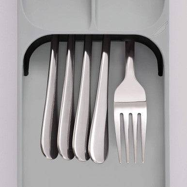 Space-Saving Compact Cutlery Tray with Non-Slip Feet - Mega Cart
