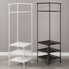 Space-Saving Multifunctional Corner Shelf Rack - 3 Tier Metal - Mega Cart