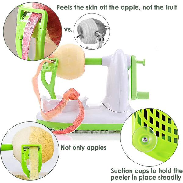 Stainless Steel Apple Peeler - Mega Cart