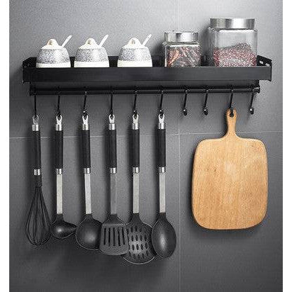 Stainless Steel Kitchen Wall-Mounted Utensil and Supply Organiser - Mega Cart