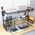 Stainless Steel Large Canopy Dish Rack & Kitchen Organiser - Mega Cart